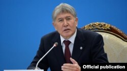 Экс-президент Алмазбек Атамбаев.