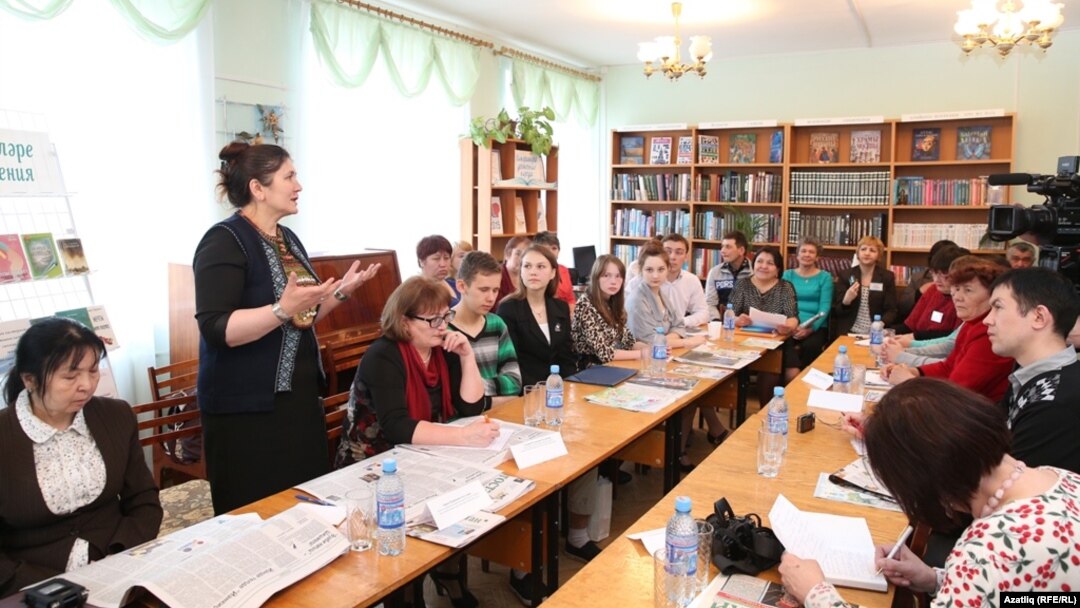 Республика яшьләренең Шәехзадә Бабич премиясе лауреаты шагыйрә Лариса Абдуллина сөйли
