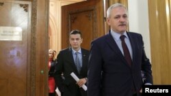 Sorin Grindeanu și Liviu Dragnea