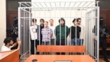 Россияне в в Сабаильском районном суде, Баку, Азербайджан