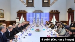 آرشیف، مقامات تاجیکستان و طالبان در دوشنبه در مورد مسائل مرزی گفتگو کردند