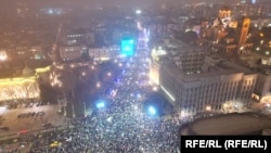 Protest studenata i građana, Beograd, Srbija, 17. januar 2025.