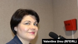 Natalia Gavriliță, premierul desemnat de președinte Maia Sandu, Chișinău, 8 februarie 2021.