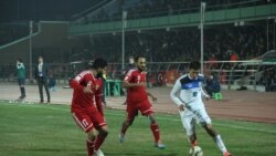 Кыргызстан менен Иорданиянын футболчулары. 17-ноябрь, 2015-жыл