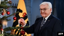 Frank-Walter Steinmeier, 24. decembra 2024.