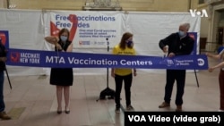 Нью-Йоркское транспортное управление приглашает горожан на бесплатное вакцинирование