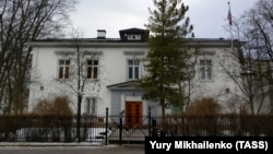 The Russian Embassy in Oslo (file photo)