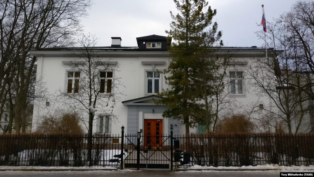 The Russian Embassy in Oslo