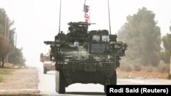 Militari americani în apropiere de Aleppo, martie 2017