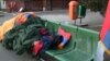 Armenia -- Leader of opposition party forced to sleep under open skies as he goes on hunger strike in Yerevan's Freedom square, 16Mar2011