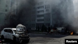 Наступствы расейскага бамбаваньня Харкава 24 ліпеня 2025