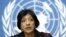 UN High Commissioner for Human Rights Navi Pillay (file photo)