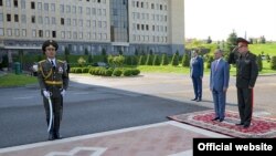 Սեյրան Օհանյանը Բելառուսի իր պաշտոնակից Անդրեյ Ռավկովի հետ, Երևան, 17-ը օգոստոսի, 2016 թ․ 