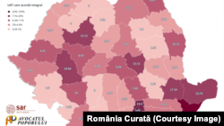 Din 3182 de autorități publice locale, doar 180 (5,66%) acordă integral burse școlare pentru elevi, cu respectarea cadrului legal în vigoare.