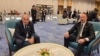 China - Armenian Prime Minister Nikol Pashinian and Azerbaijani Ilham Aliyev meet during a Shanghai Cooperation Organization summit in Tianjin, September 1, 2025. 
