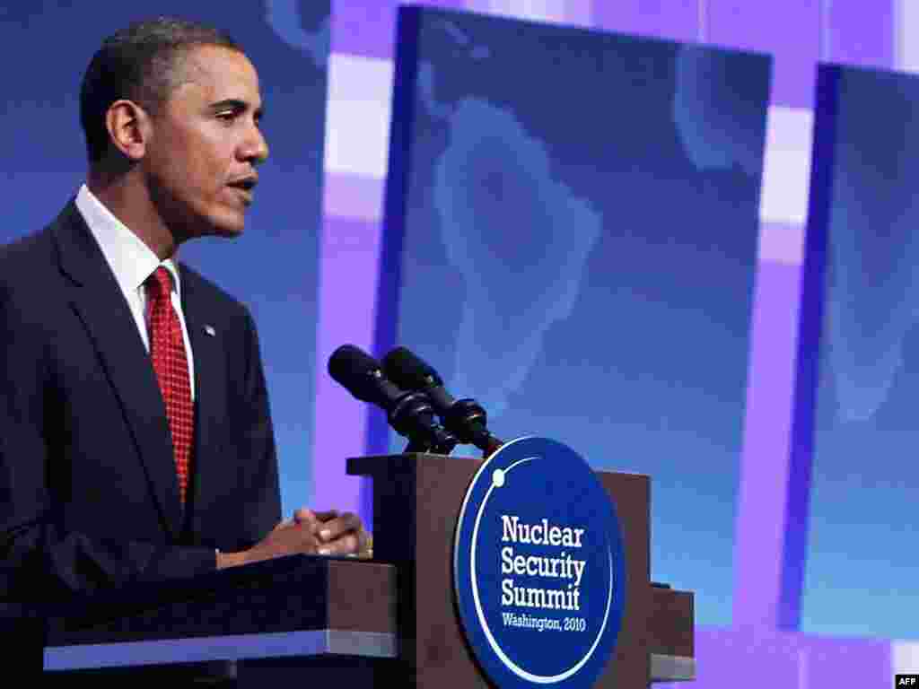 Barack Obama na pres konferenciji povodom Samita