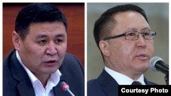 Курманкул Зулушев, Шаирбек Ташиев. Коллаж.