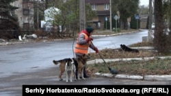 Співробітниця ЖКГ у центрі Покровська