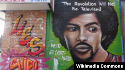 Gil Scott Heron Graffiti In NY