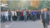 Kyrgyzstan Bishkek video grab protest