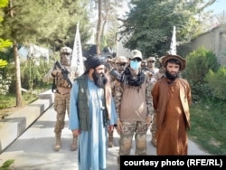 Anëtarë të skuadrës vetëvrasëse talibane në provincën verilindore afgane të Badakhshan pranë Taxhikistanit.