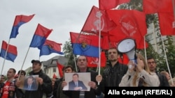 Protest comunist la Chişinău, 23 septembrie 2013