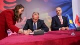 Albania: Prime Minister of Kosovo, Ramush Haradinaj and Prime Minister of Albania, Edi Rama sign agreements between two governments 