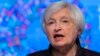 U.S. Treasury Secretary Janet Yellen speaks at the annual meeting of the International Monetary Fund and the World Bank on October 14 in Washington.