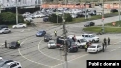 Одно из фото, которые пензенцы публикуют в сети с предупреждением об облавах