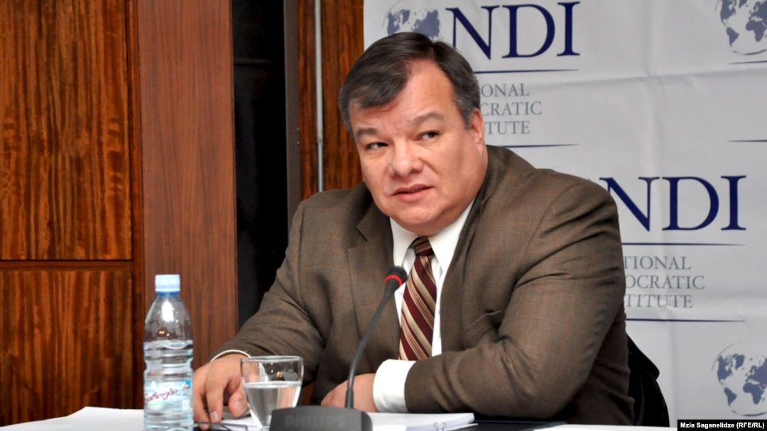 По словам политолога, Луис Наварро, который возглавлял грузинское отделение NDI, в течение многих лет фактически давал возможность «Единому национальному движению» сформировывать ту мысль о политической погоде или процессах в Грузии, которая устраивала само «Национальное движение»