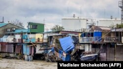 Последствия наводнения в Туапсе, Россия, Краснодарский край, 25 октября 2018 года