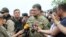 President Poroshenko announced the cease-fire on a working trip to the Donetsk region.