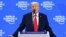 Donald Trump, vorbind la Forumul Economic Mondial de la Davos, pe 21 ianuarie 2026