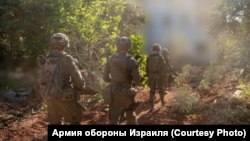 Израильские солдаты на юге Ливана