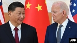 Kineski predsjednik Si Đinping (lijevo) i predsjednik SAD, Joe Biden susreli su se posljednji put na marginama samita G20 na Baliju, 14. novembar 2022. 