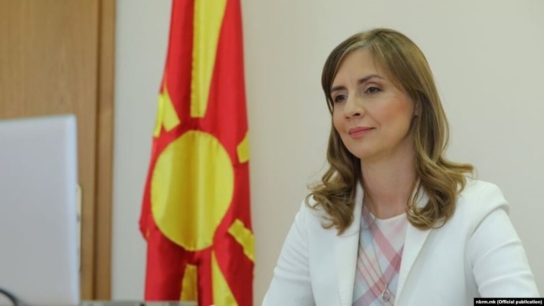 Анита Ангеловска-Бежоска, гувернерка на Народната банка / НБРМ