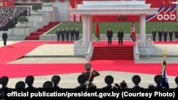 Лукашэнка і Кім Чэн Ын