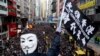 Протестът в Хонконг в неделя, 8 декември 2019