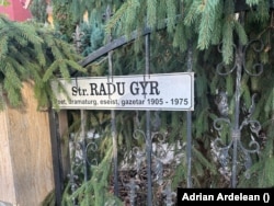Strada Radu Gyr din Cluj Napoca.