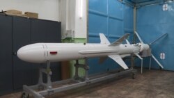 Крылатая противокорабельная ракета Р-360 комплекса «Нептун» на заводе в Киеве, сентябрь 2020 года