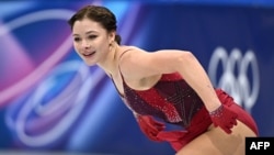 Қазақстандық мәнерлеп сырғанаушы София Самоделкина Миландағы олимпиадада. 19 ақпан, 2026 жыл.