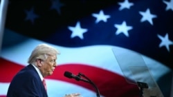 Американскиот претседател Доналд Трамп говори на Самитот „Future Investment Initiative (FII)“ во Мајами Бич, Флорида, на 27 март 2026 година. 