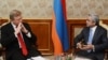 Armenia - President Serzh Sarkisian (R) meets with EU Enlargement Commissioner Stefan Fuele, Yerevan,13Sep2013