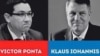 Victor Ponta și Klaus Iohannis