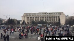 La ora aceasta în Piața Victoriei