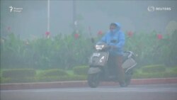 Пойтахти Ҳиндустон дар иҳотаи дуди заҳролуд аст