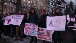 Харківські студенти вийшли на мітинг (відео)
