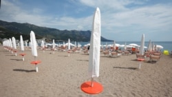 Plaža u Budvi 8 augusta 2020.