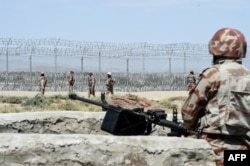 The border between Afghanistan and Pakistan’s southwestern province of Balochistan.