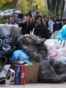 Kosovo- Prishtina covered in trash